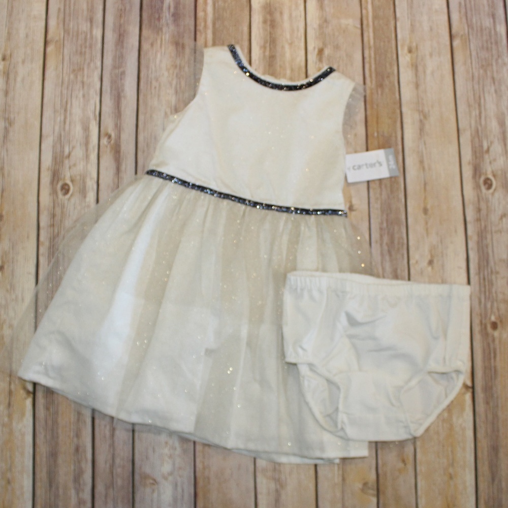 NWT Carter's formal dress baby 24M - Picture 1 of 7
